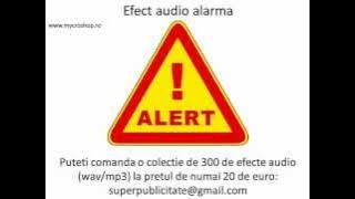 Alarm sound effect. Warning sound effects