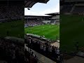 La joie du stade Raymond Kopa après le 4e but d’Angers SCO