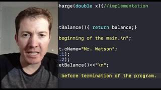 C++: Introduction to classes Part 2
