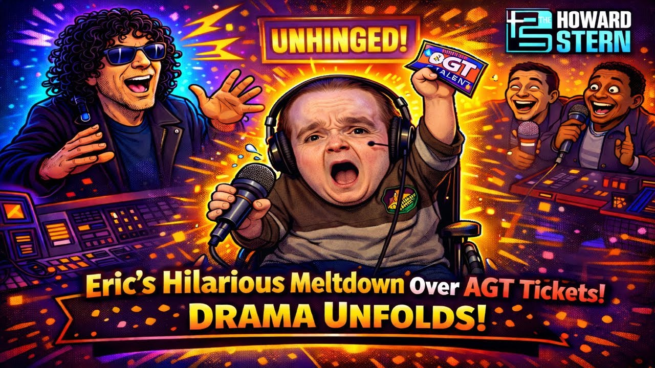 Eric the Midget’s Hilarious Meltdown Over AGT Tickets – Drama Unfolds! | The Howard Stern Show