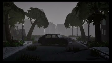 3D Post-Apocalyptic Neighborhood in Unreal Engine 5
