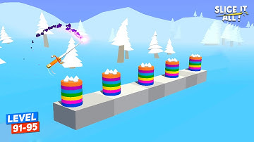 Slice It All (Level 91-95) Android Gameplay