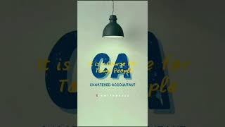 Chartered Accountant for Tough Persons 🙂💯✅