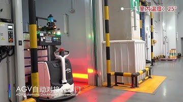 AGV application in cold Storage