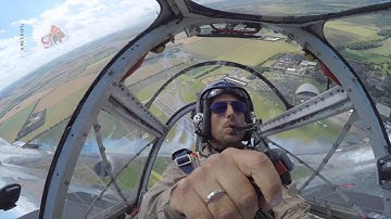 Flying Legends 2016 Clip , Red Bull P-38 and Corsair
