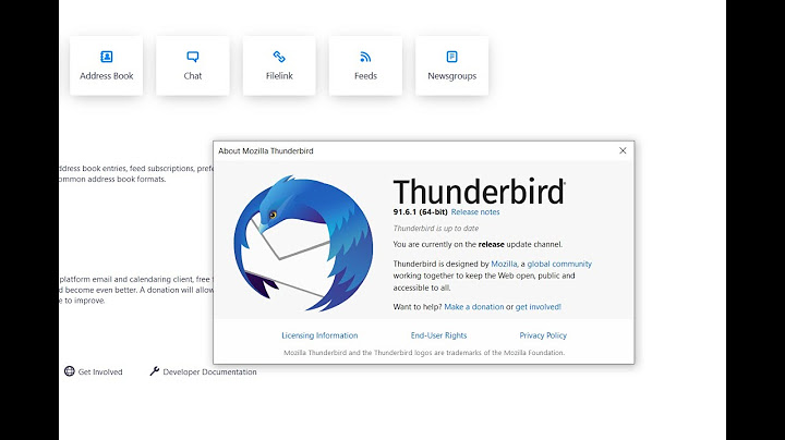 Cách đăng nhập gmail vao thunderbird