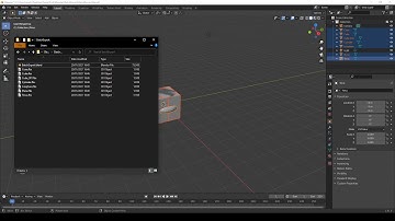 Batch Export Selected Objects [Blender]