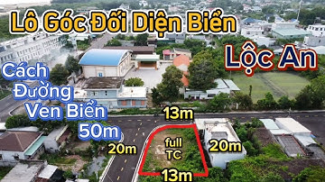 Bán Nhanh Lô Góc Hai Mặt Tiền 253m2 Full Thổ Cư "Hướng Đối Diện Biển Lộc An Sát Đường Ven Biển