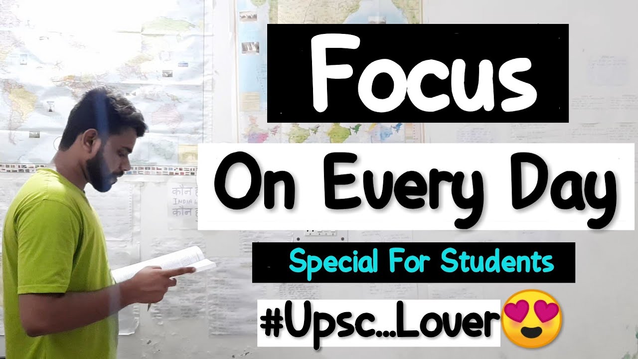 Focus on EverydayIas motivation video Upsc statusUpsc aspirants