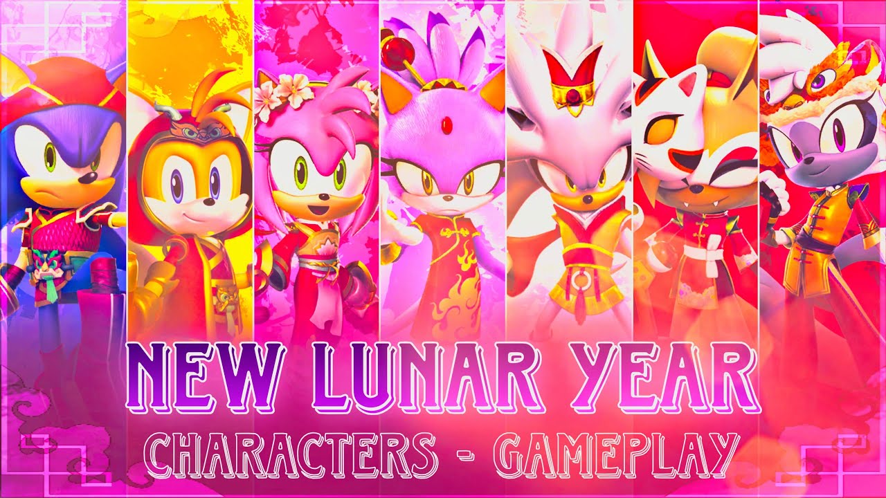 Sonic Forces Speed ​​Battle 🔥🧨 Новые персонажи, появившиеся к Лунному году 🔥 Геймплей 🔥🧨