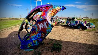 Route 66: VW Bug Ranch in Amarillo, TX