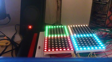 16x16 RGB LED Display /w Serial Comms