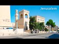 Jerusalem: Walking the Street of the Prophets into the Christian Quarter of the Old City.