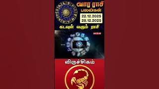Weekly Rasi Palan 22-12-2025 to 28-12-2025 | vara rasi palan | Weekly Rasi Palan | This week's Ra...