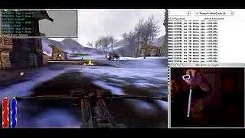 Wii remote + IR sensor bar controlling Mac OSX 3D game