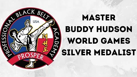Master Buddy Hudson World Games Silver Medalist