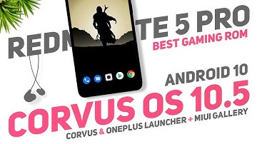 Corvus OS 10.5 Update For Redmi Note 5 Pro | Android 10 | Corvus & OnePlus Launcher | MIUI Gallery
