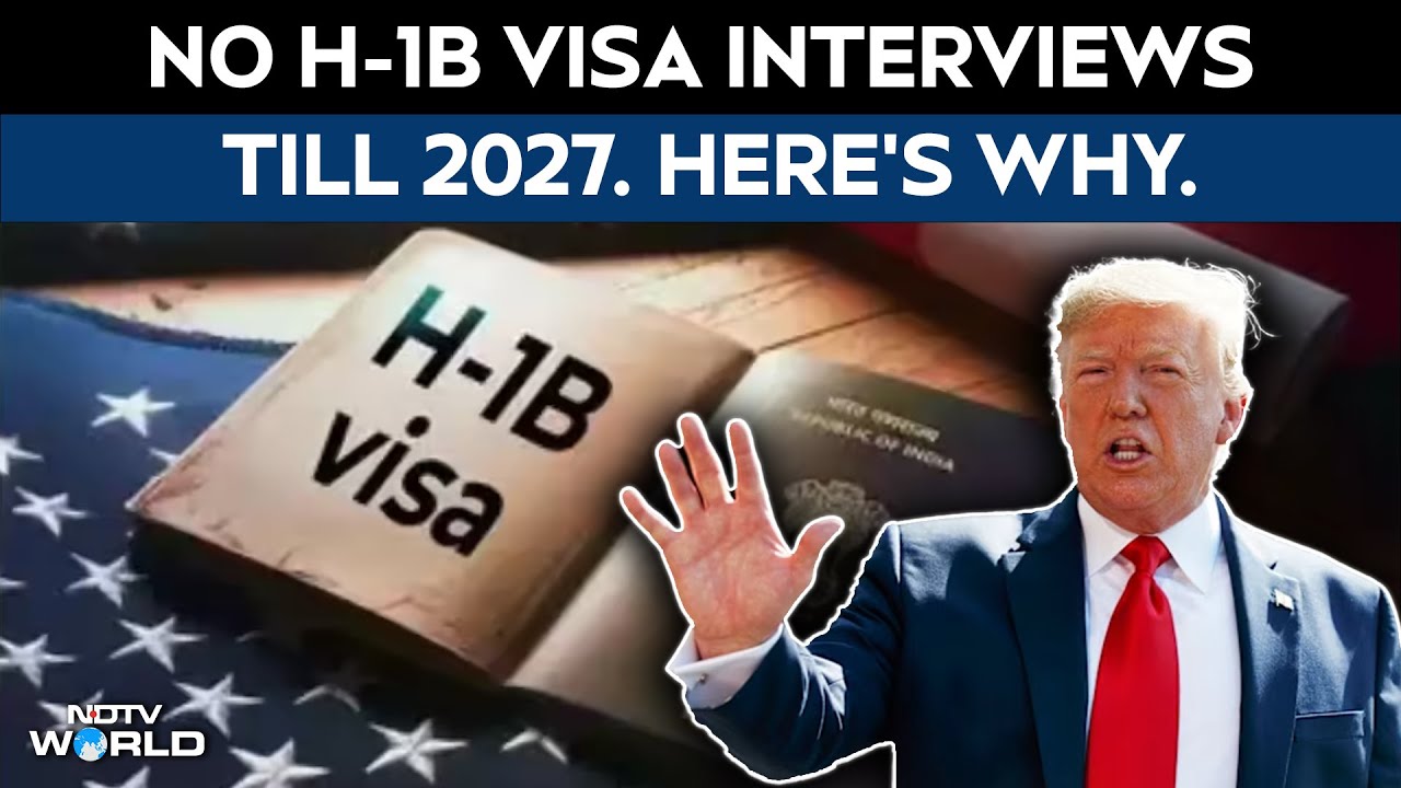 H1B Visa News | Explained: Why US Consulates In India Have Run Out Of H ...