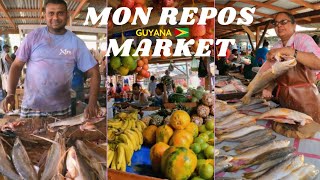 Visiting Mon Repos Market  Guyana