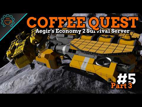 Part 3 - Space! | Coffee Quest E5 | Aegir's Survival Server