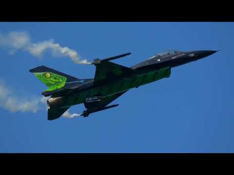 Le Temps Des Hlices F16 Solo Display Belgian Air Force Dmo 2