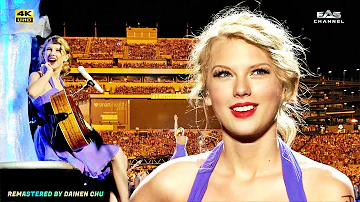 [Remastered 4K] You Belong With Me - Taylor Swift • Speak Now World Tour Live 2011 • EAS Channel