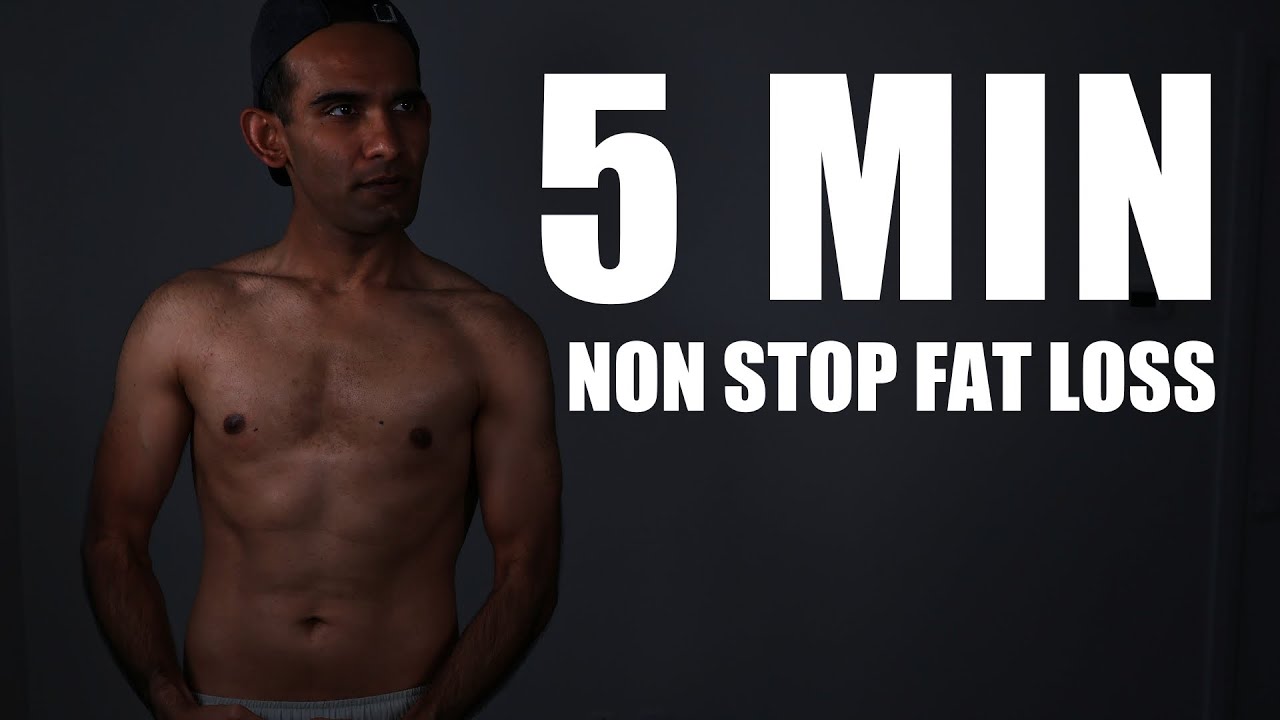 5 Min Lean Core & Fat Loss Workout - No Rest, maximum calorie burn