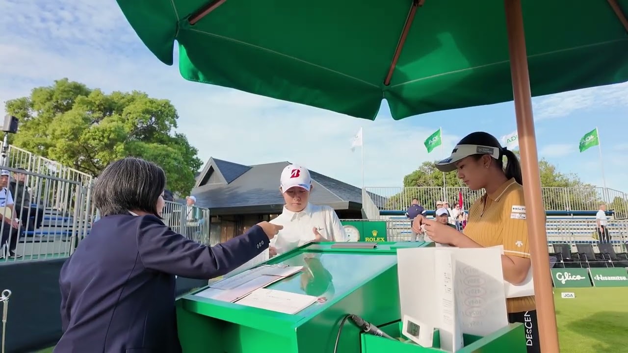 2025日本女子オープンゴルフ選手権・スターターの任務