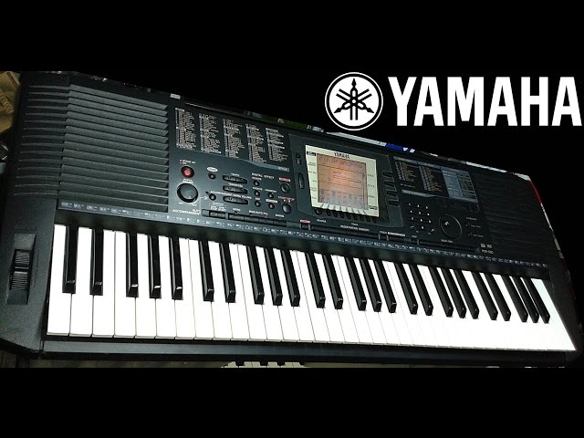 YAMAHA PSR 530 - YouTube
