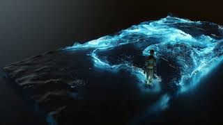 Glowing Fluid Simulation 4K 60fps - Blender Mantaflow
