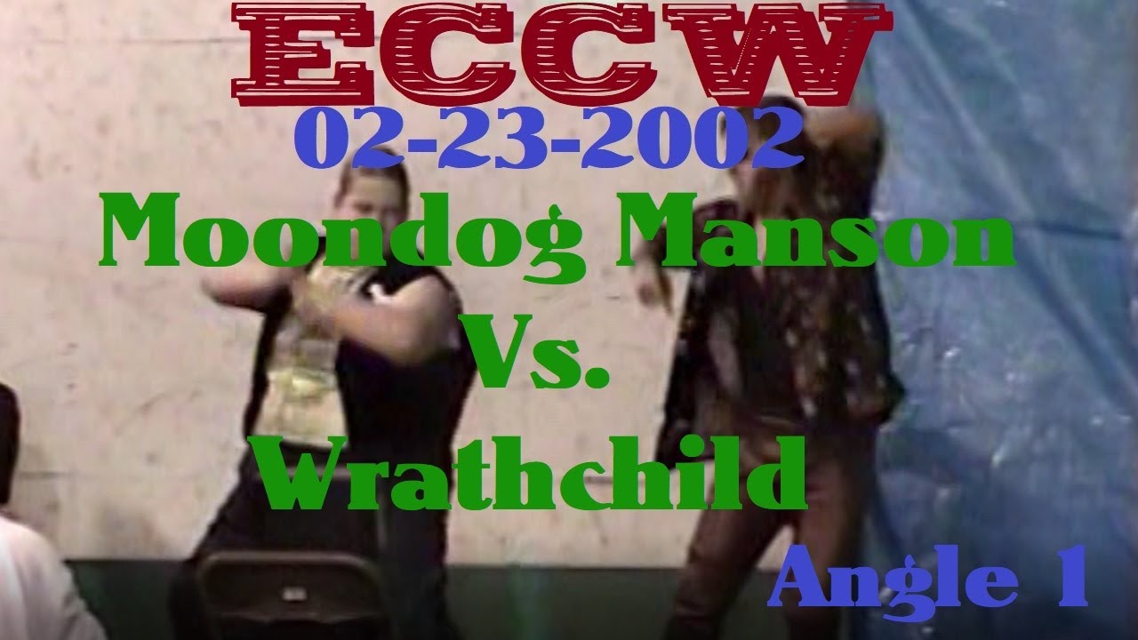 ECCW 02/23/02 Moondog Manson vs Wrathchild Angle 1 YouTube