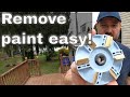 Diamabrush wood deck paint removal how to remove paint from wood fast and easy
