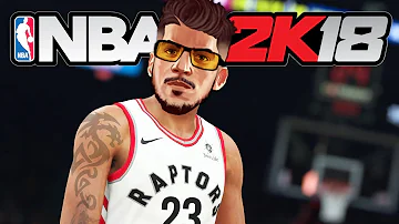 NBA 2K18 My Career - 1ST NBA GAME!! (NBA 2K18 Gameplay PS4 Pro)