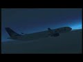 Air transat flight 236  landing animation