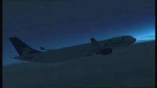 Air Transat Flight 236 - Landing Animation