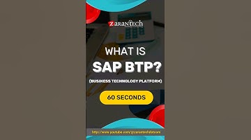What is SAP BTP | ZaranTech