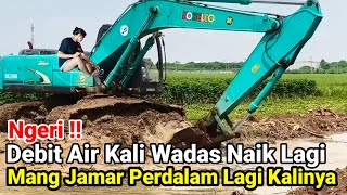 Waspada‼️Debit Air Kali Wadas Naik Drastis Khawatir Banjir Mang Jamar Keruk Lagi