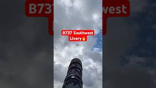 Stunning livery of Southwest B737 π |First Spot #shorts #airplane #aircraft #viral #planespotting Stunning livery of Southwest B737 π |First Spot #shorts #airplane #aircraft #viral #planespotting