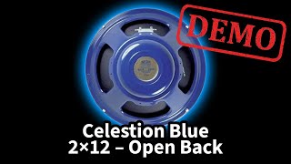 How does Celestion Blue 2x12 Open Back IR sounds? - METAL DEMO