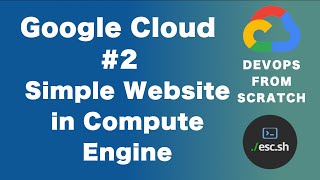 DevOps From Scratch | Google Cloud #2 - Launching a Simple Website in Google Compute Engine