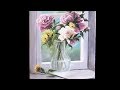 Acrylic Flowers in a Vase | Paint with Kevin ®