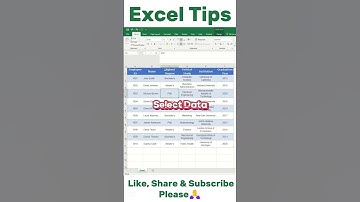 🔥 Hide Data Like a Pro in Excel – Secret Tricks Revealed! #excel #shorts #techtips #viralvideo