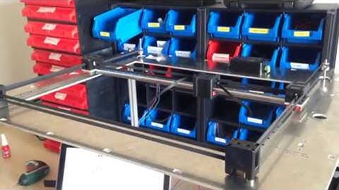 Bitfab Core prototype first moving