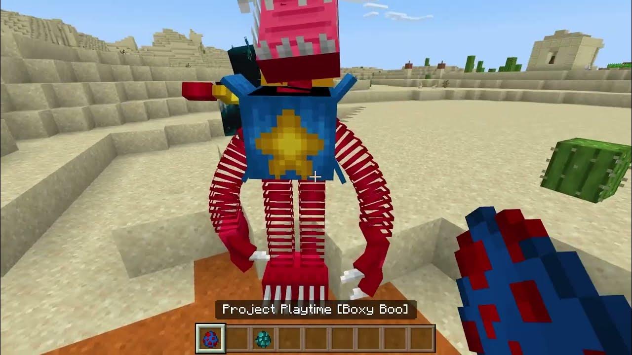 Human to BOX SHE BOO in Minecraft Project Playtime 