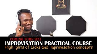 PRACTICAL APPLICATION OF LICKS AND FILLS INTO GOSPEL SONGS (RECKLESS LOVE improvisation) screenshot 5