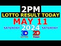Lotto Result Today 2pm May 11 2024 (PCSO)