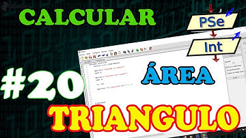 [PSeint #20] Calcular el área de un triángulo