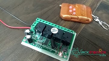 RF Remote Encoder and Decoder Module