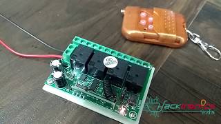 RF Remote Encoder and Decoder Module