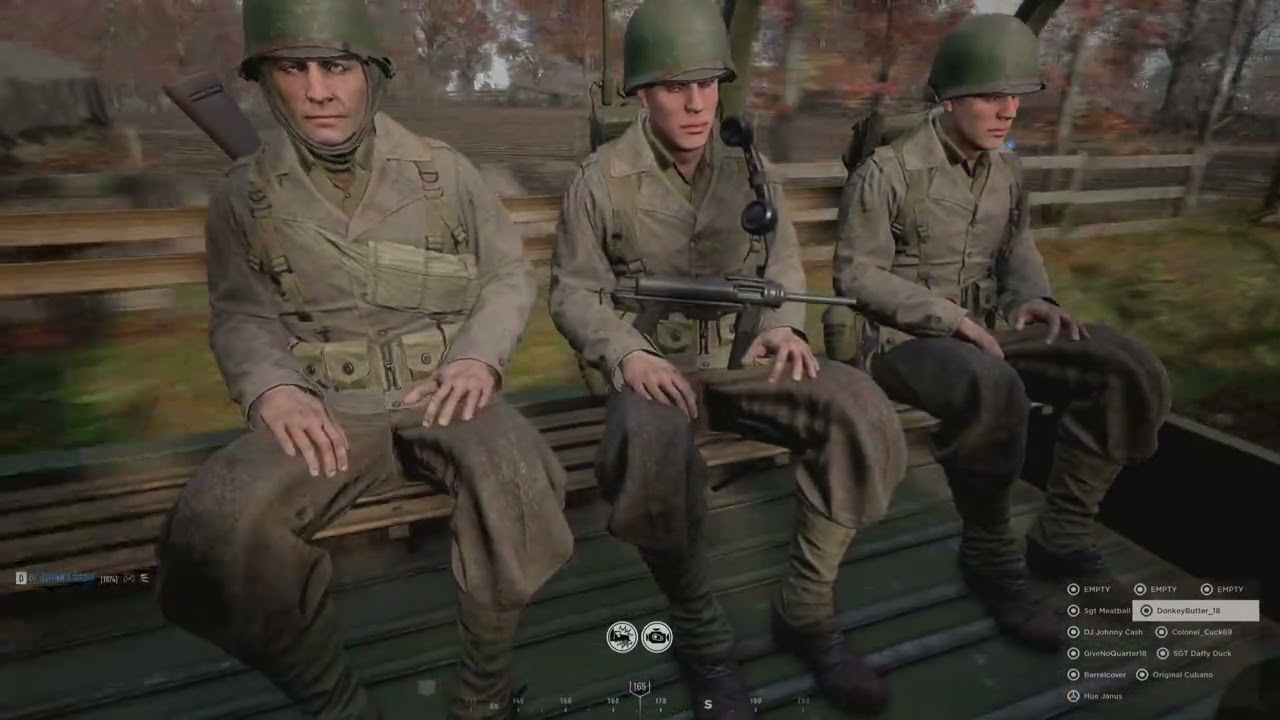 Hell Let Loose car ride